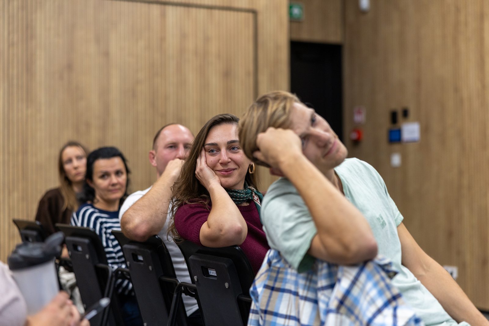 Auditorija gyvame Į Save renginyje