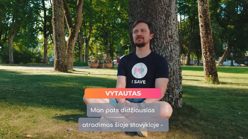 Žiūrėti: Vytautas po stovyklos